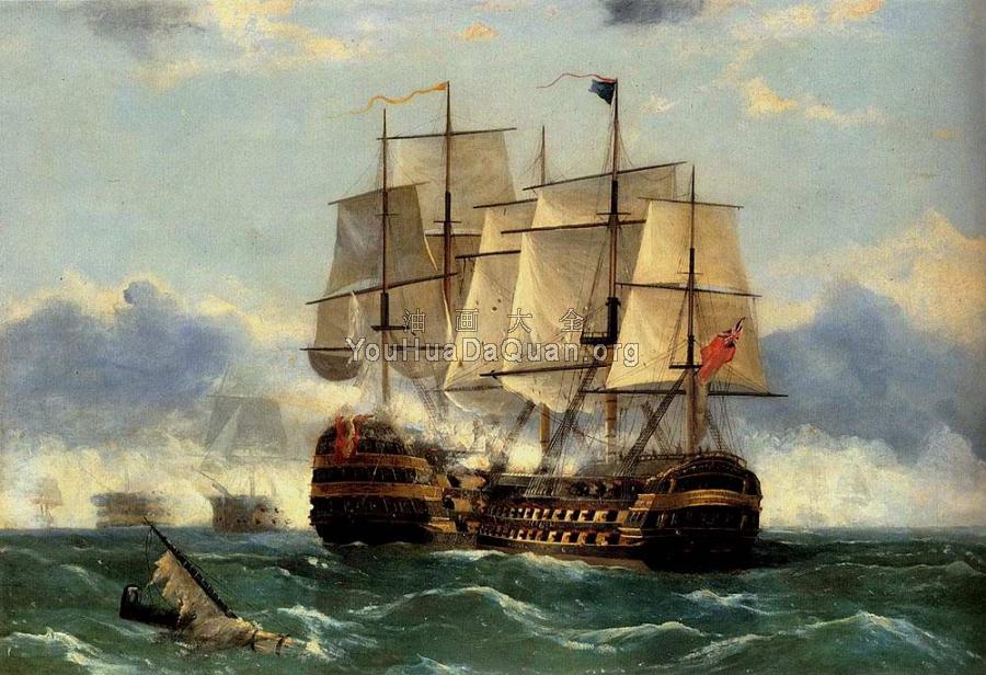 The Battleship Trafalgar - 弗雷德里克·图德盖